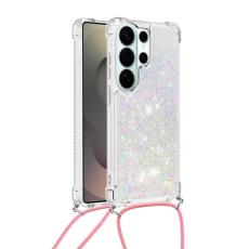 OEM - Mobilskal till Samsung Galaxy S26 Ultra TPU Quicksand - Laser / Hj&auml;rtan
