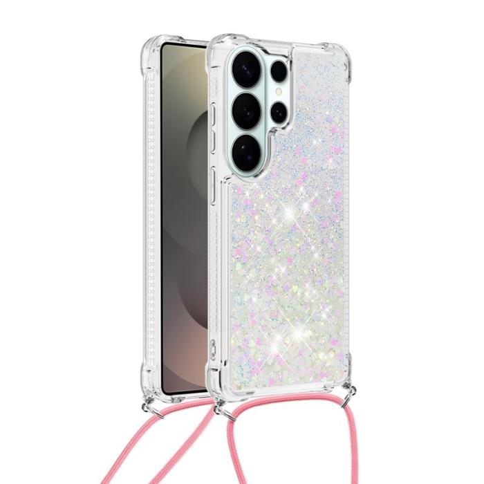 OEM - Mobilskal till Samsung Galaxy S26 Ultra TPU Quicksand - Laser / Hjärtan