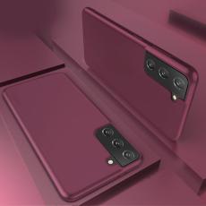 X-Level - X-LEVEL Frosted TPU Fodral f&ouml;r Samsung Galaxy S21 5G - Vinr&ouml;d
