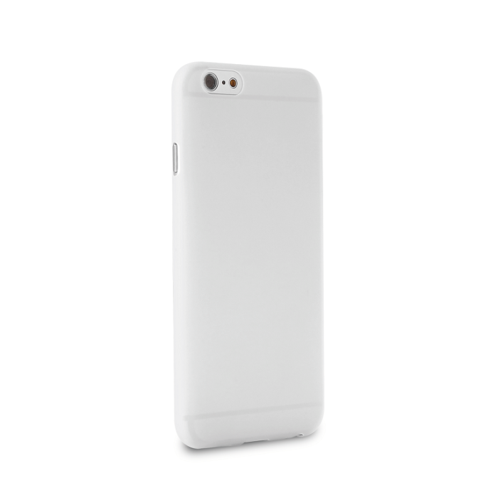 UTGATT5 - Puro Cover iPhone 6 / 6S Ultra-Slim 0.3 (Vit/Transparent) + Skärmskydd