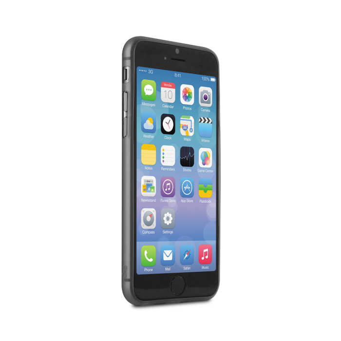UTGATT4 - Puro Cover iPhone 6 / 6S Ultra-Slim 0.3 (Grå) + Skärmskydd