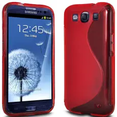 OEM - FlexiCase Skal till Samsung Galaxy S3 i9300 (Röd)