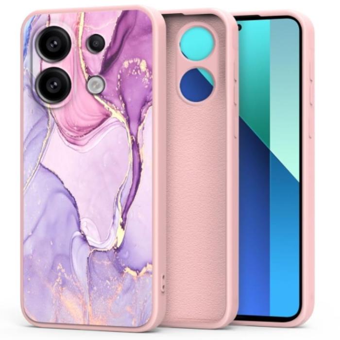 Tech-Protect - Tech-Protect Xiaomi Redmi Note 13 5G Mobilskal Icon - Marble