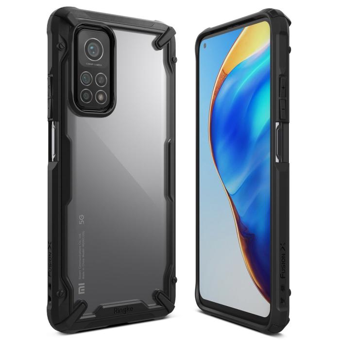 UTGATT4 - Ringke Fusion X Skal Xiaomi Mi 10T Lite-Svart