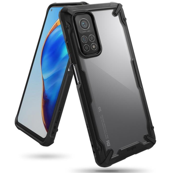 UTGATT4 - Ringke Fusion X Skal Xiaomi Mi 10T Lite-Svart