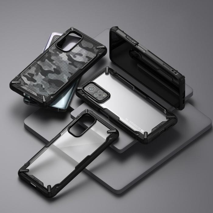 UTGATT4 - Ringke Fusion X Skal Xiaomi Mi 10T Lite-Svart