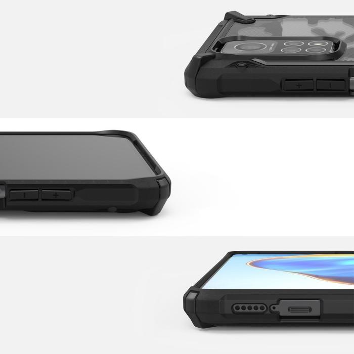 UTGATT4 - Ringke Fusion X Skal Xiaomi Mi 10T Lite-Svart