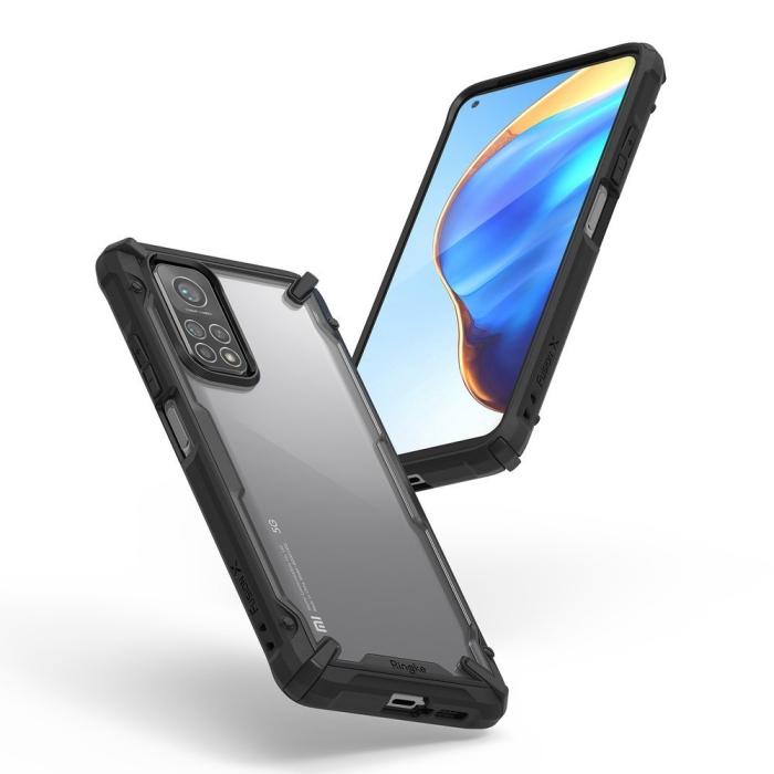 UTGATT4 - Ringke Fusion X Skal Xiaomi Mi 10T Lite-Svart