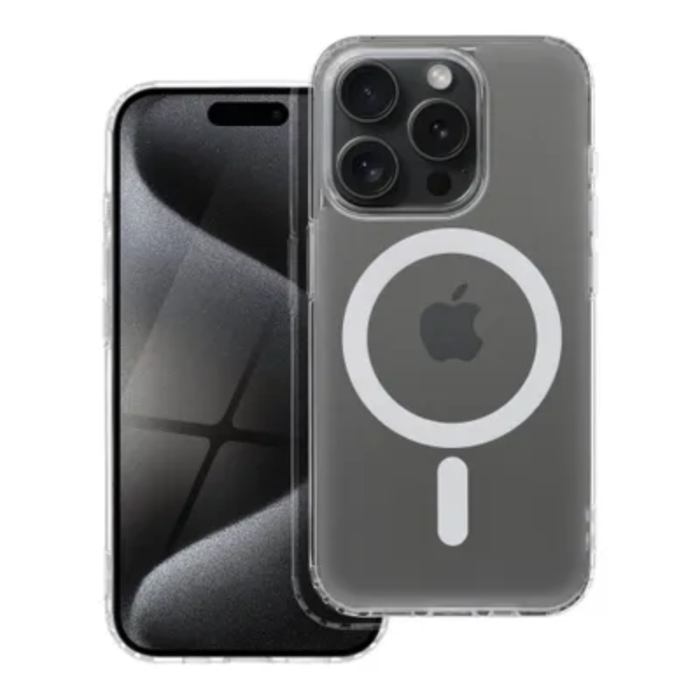 OEM - iPhone 12 Pro Mobilskal Magsafe Frost - Transparent