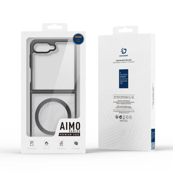 Dux Ducis - Dux Ducis Galaxy Z Flip 7 Mobilskal Magsafe Aimo Slim - Svart