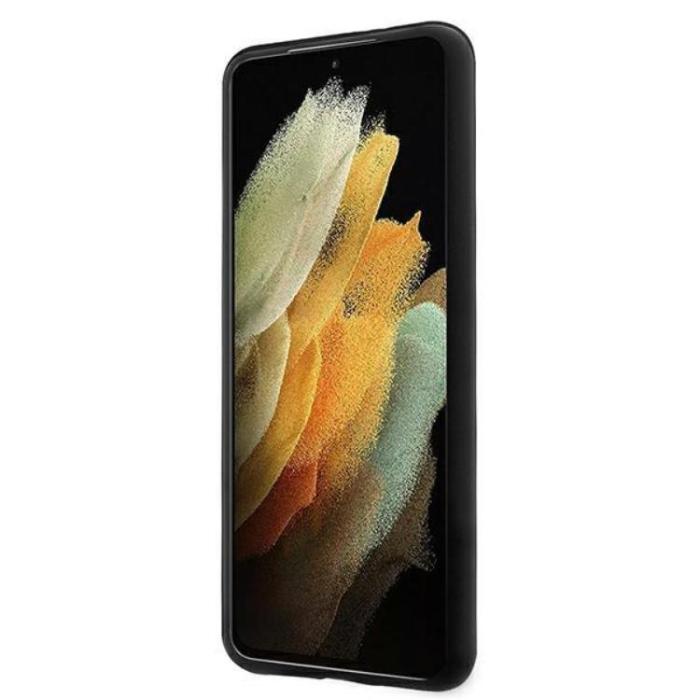 US Polo - US Polo Silicone On Tone Skal Galaxy S21 Plus - Svart