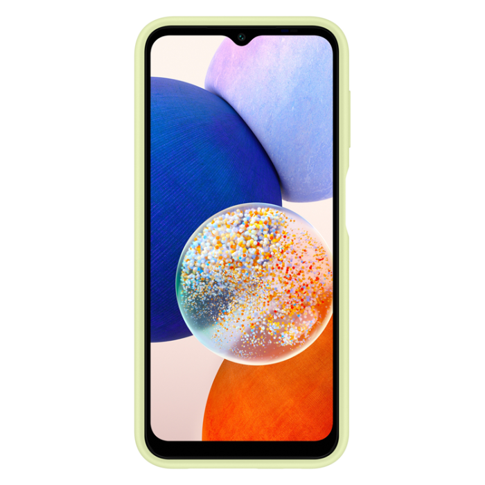 Samsung - Samsung Galaxy A14 Mobilskal kort Plats - Grön