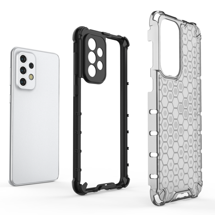 OEM - Galaxy A33 5G Skal Honeycomb Armored - Blå