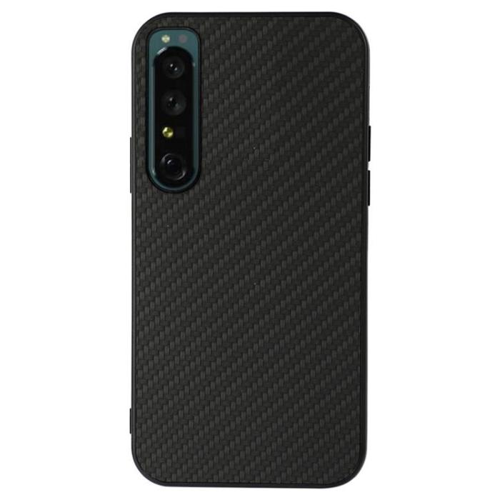 A-One Brand - Sony Xperia 1 IV Skal Carbon Fiber Drop-proof - Svart
