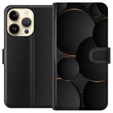 iSecrets - Plånboksfodral till Apple iPhone 14 Pro med Lyxig Cirklar