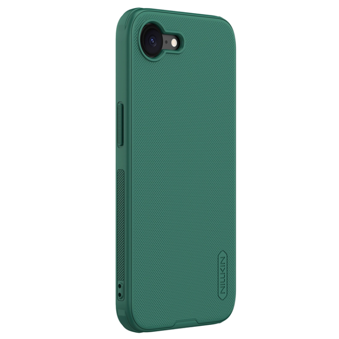 Nillkin - Nillkin iPhone 16e Mobilskal Frosted Shield Pro - Grön