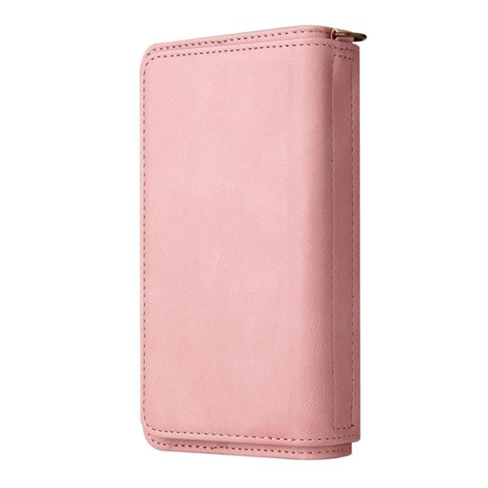 OEM - Samsung Galaxy A37 Plånboksfodral Konstläder - Rosa