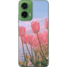 iSecrets - Mobilskal till Motorola Moto G35 med Rosa Tulpaner