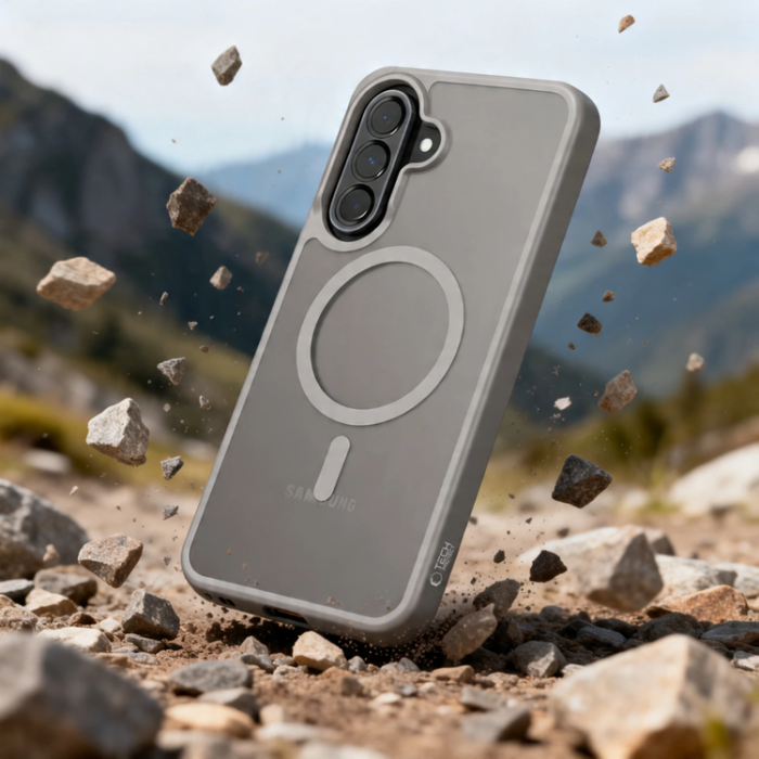 Tech-Protect - Tech-Protect Mobilskal För Galaxy A57 5G Magsafe Magmat - Matte Grå