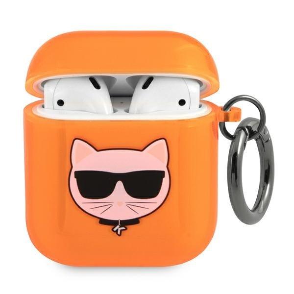 Karl Lagerfeld Skal AirPods Choupette - Orange | 264 | AlltMobil
