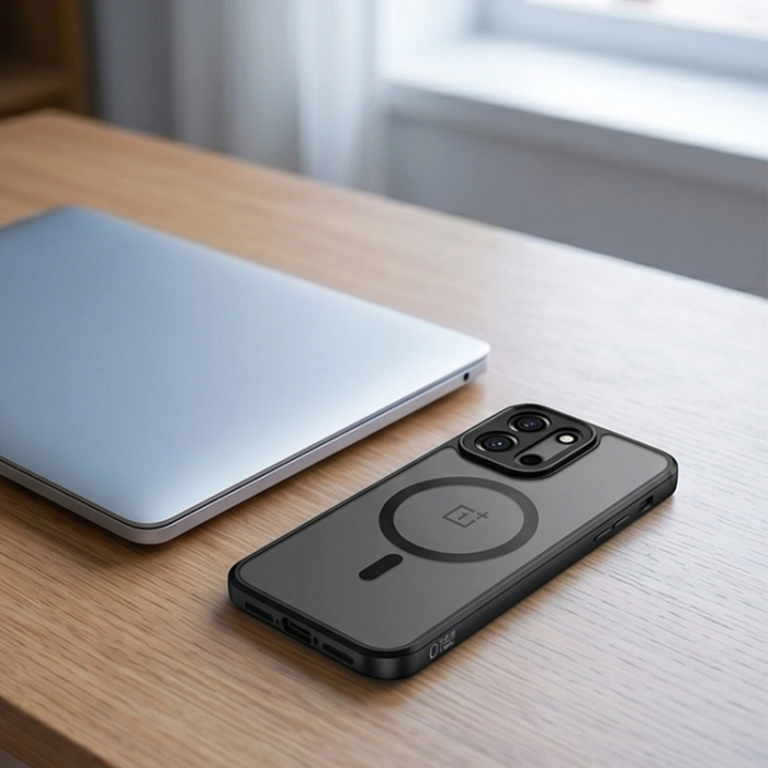 Tech-Protect - Tech-Protect Mobilskal För OnePlus Nord 6 Magsafe Magmat - Matte Svart
