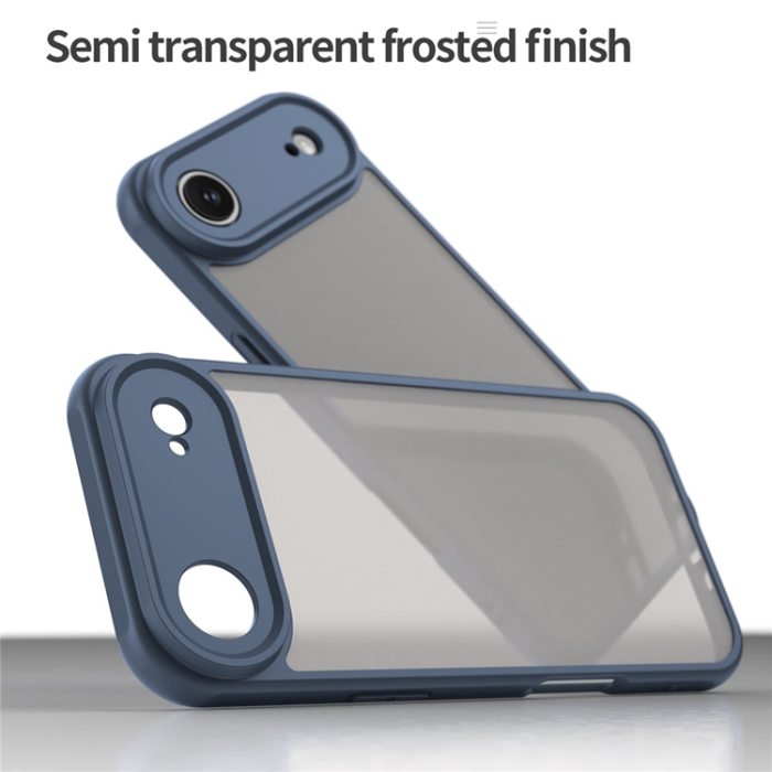 A-One Brand - iPhone Air Mobilskal Frostade krockkuddar Drop Proof - Blå