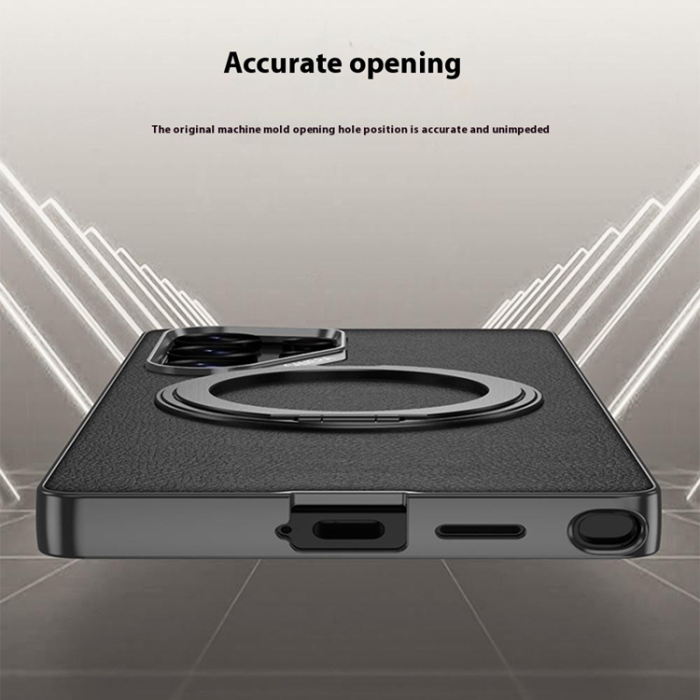 GKK - GKK Galaxy S25 Ultra Mobilskal MagSafe Kickstand Large Lens Cutout