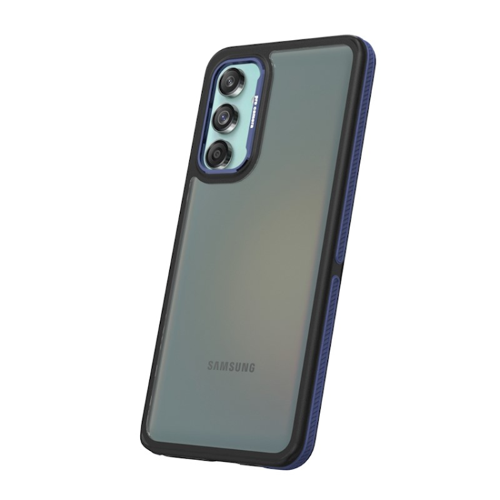 OEM - Galaxy M55 5G Mobilskal Crystal Black - Blå
