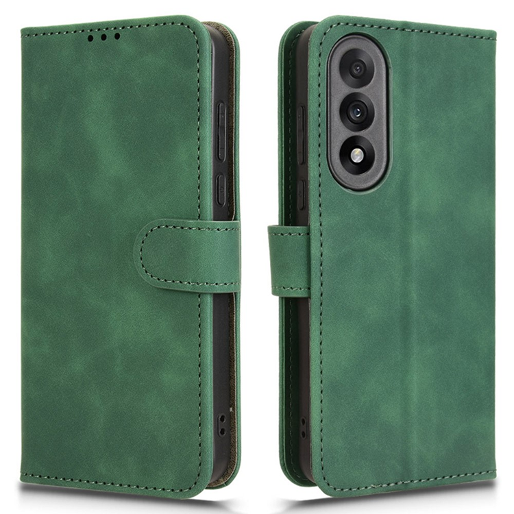 OnePlus Nord 5 Plånboksfodral Skin Feel Läder - Grön | 2353 | AlltMobil