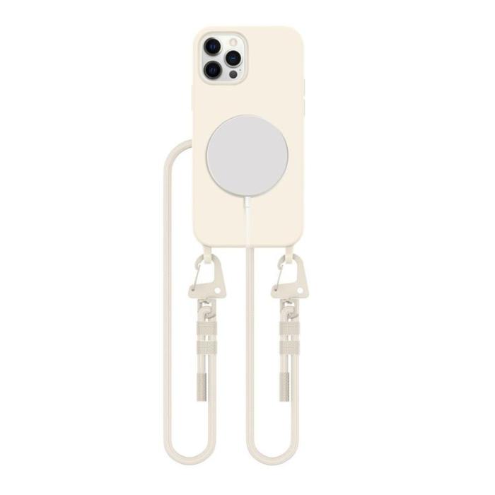 Tech-Protect - Tech-Protect iPhone 12 Pro Mobilhalsband Skal Magsafe Magnecklace