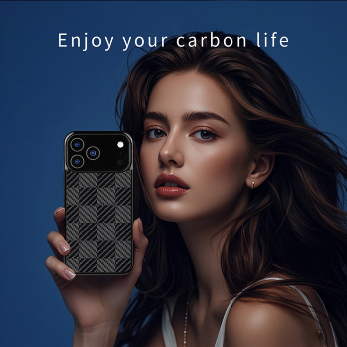 A-One Brand - iPhone 17 Pro Mobilskal MagSafe Aramid Fiber TPU