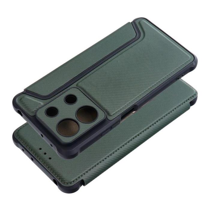 OEM - Xiaomi Redmi Note 13 5G Plånboksfodral Razor - Grön