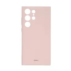 Onsala - ONSALA Galaxy S23 Ultra 5G Skal Silikon - Chalk Rosa