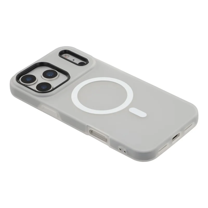 A-One Brand - iPhone 17 Pro Mobilskal Magsafe Frosted - Svart