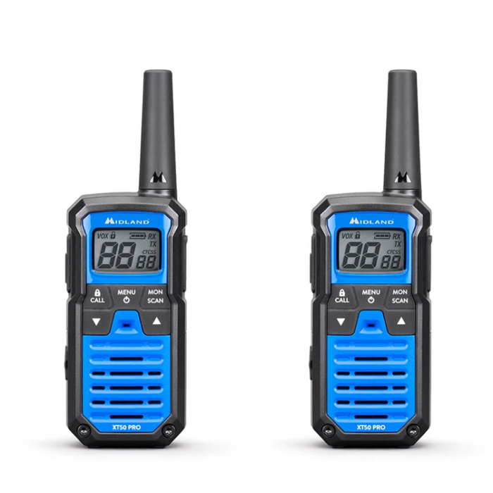 MIDLAND - Midland Walkie Talkie XT50 Pro Svart/Blå