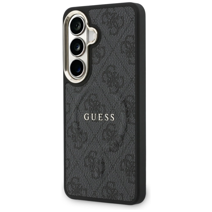 Guess - Guess Mobilskal För Galaxy S26 MagSafe 4G Embossed Ring - Svart