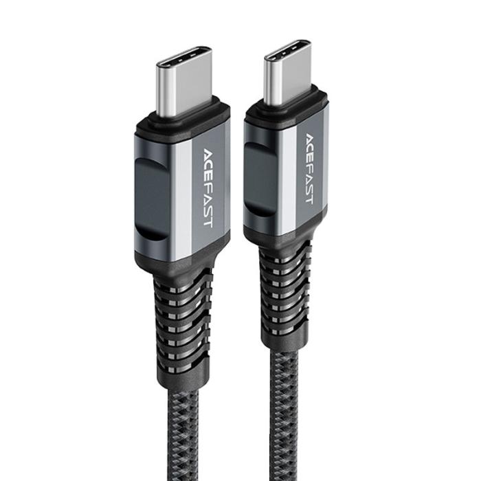 Acefast - Acefast USB-C till USB-C 60W 1.2m - Grå