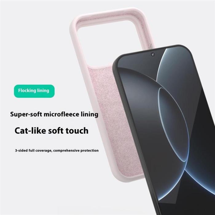 A-One Brand - Xiaomi 17 Pro Mobilskal Silikon Shockproof - Krämgul