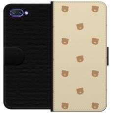 iSecrets - Pl&aring;nboksfodral till Honor 10 med Bj&ouml;rnm&ouml;nster