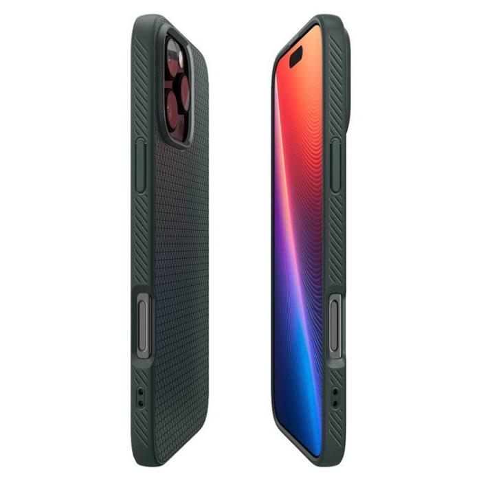Spigen - Spigen iPhone 16 Pro Max Mobilskal Liquid Air - Grön