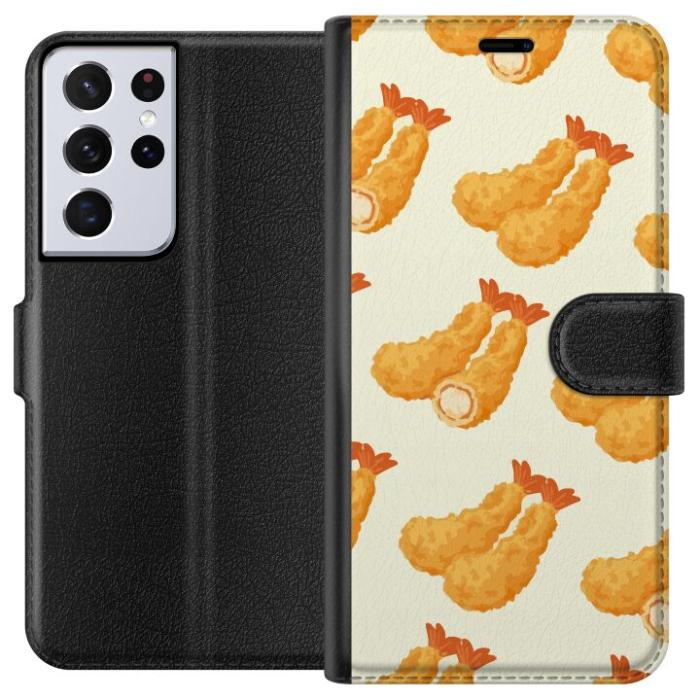 iSecrets - Plånboksfodral till Samsung Galaxy S21 Ultra 5G med Räkor