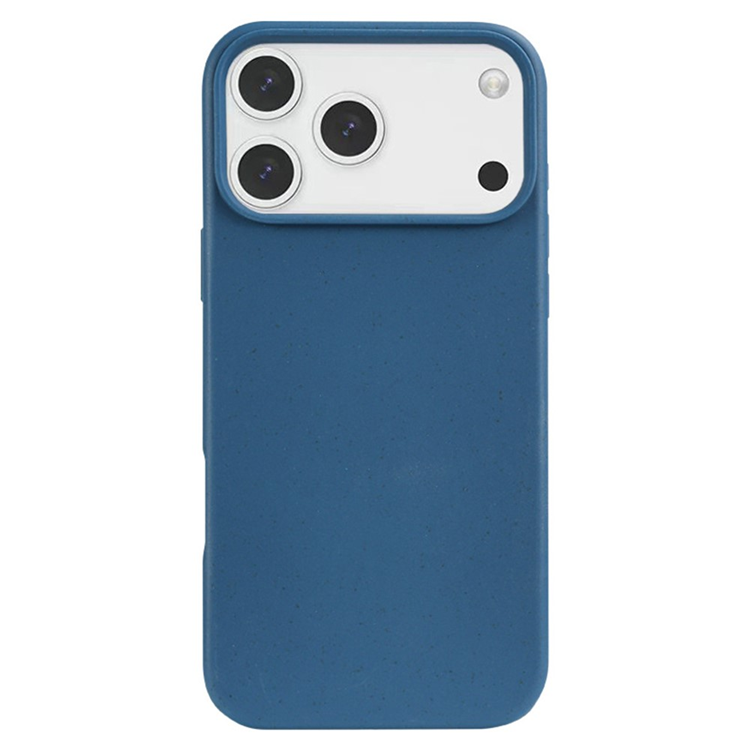 iPhone 17 Pro Max Mobiskal Biodegradable Wheat Straw+TPU - Blå | 2353 | AlltMobil