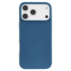 A-One Brand - iPhone 17 Pro Max Mobiskal Biodegradable Wheat Straw+TPU - Blå