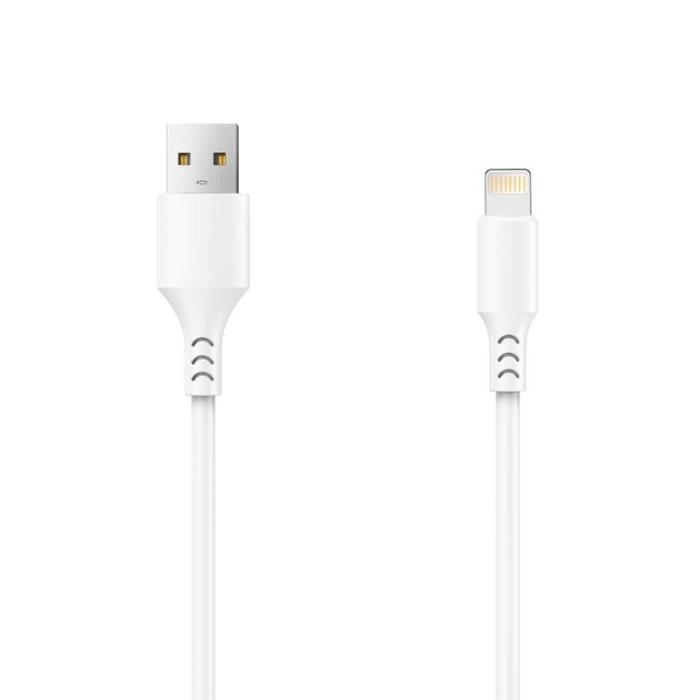 Setty - Setty USB-C Till Lightning Kabel 3m 2A NEW - Vit