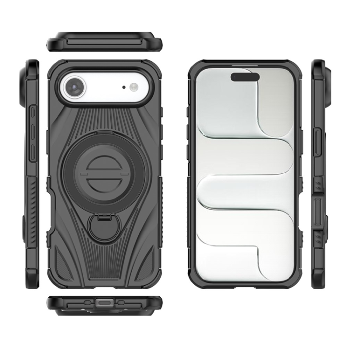 A-One Brand - iPhone Air Mobilskal MagSafe Magnetic Kickstand - Svart