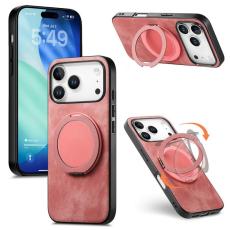 A-One Brand - iPhone 17 Pro Max Mobilskal Rotating Kickstand - Rosa