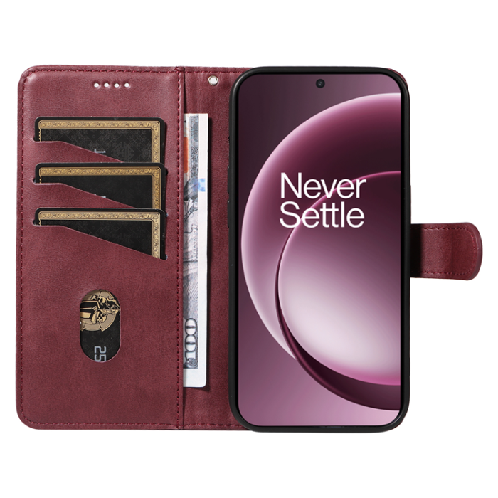 A-One Brand - OnePlus 15 5G Plånboksfodral T-Shape Lines Konstläder