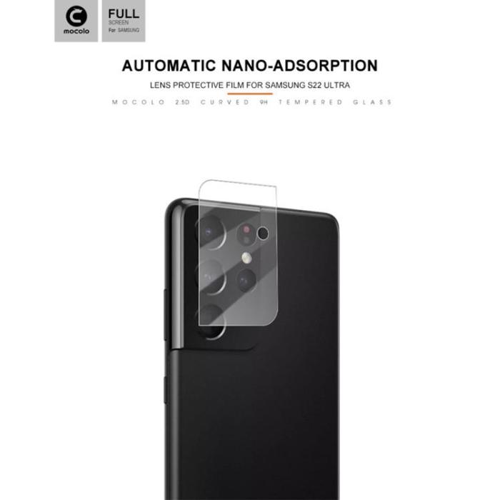 Mocolo - Mocolo 9H Kameralinsskydd i Härdat glas Galaxy S22 Ultra 5G