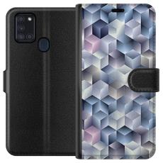 iSecrets - Pl&aring;nboksfodral till Samsung Galaxy A21s med Cyklon