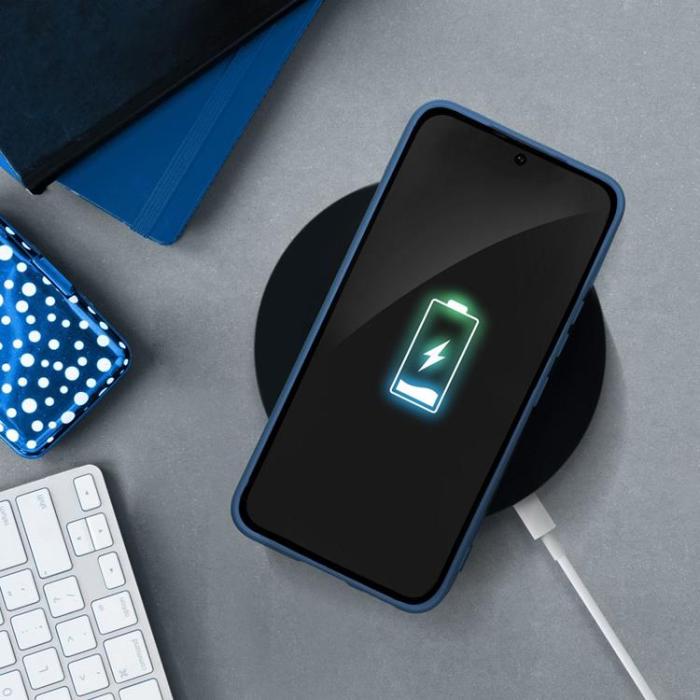 OEM - Galaxy A36 5G Mobilskal Silikon - Blå